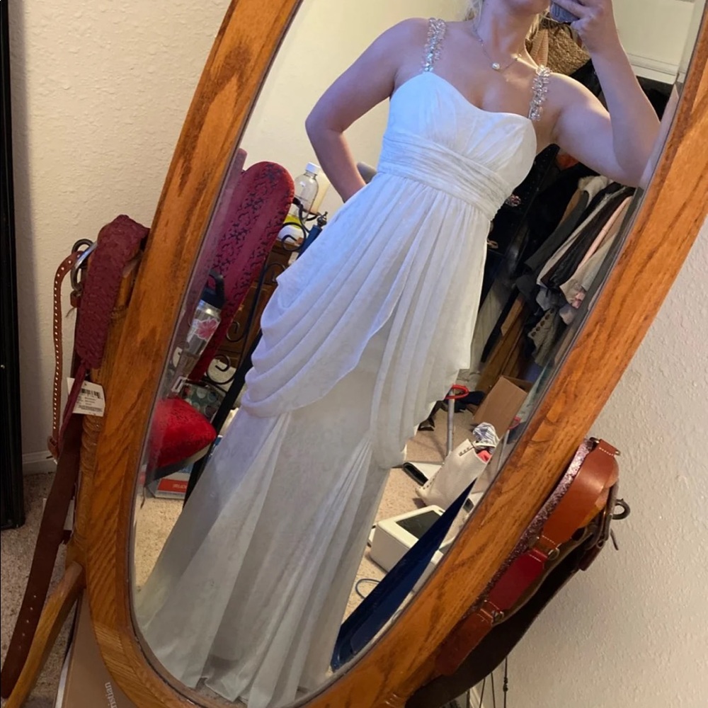 White dress